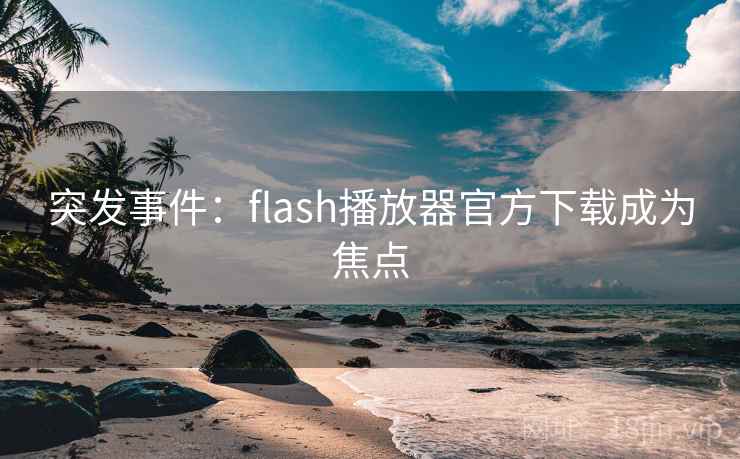 突发事件:flash播放器官方下载成为焦点